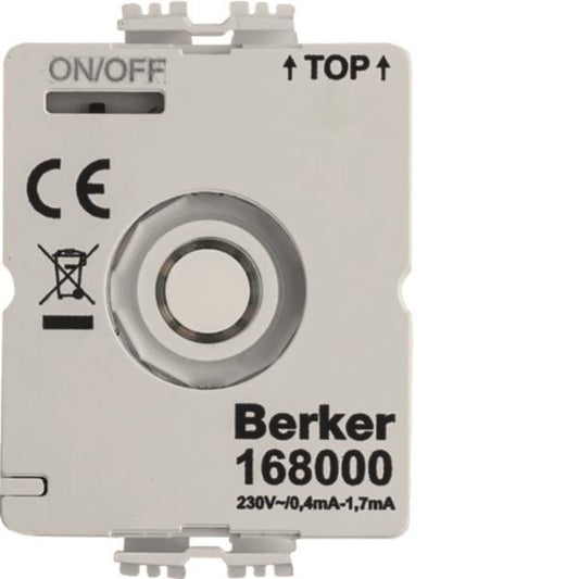 Berker LED-Modul                  168000 Drehschalter,230V,mit N-Leiter