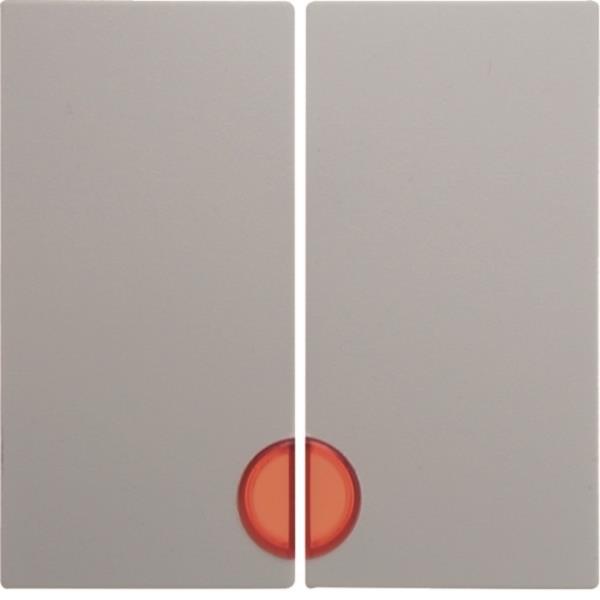 BER S1 Wippe Serien mit         16271909    roter Linse polarweiss matt