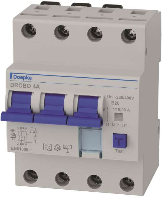 Doepke            DRCBO 4 B20/0,03/3N-A  FI-/LS-Kombination 3p+N 20 A 09945105