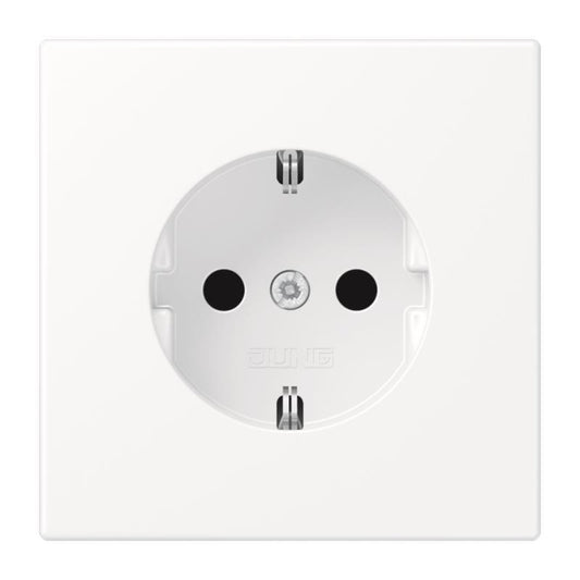 Jung SCHUKO Steckdose      LS1520KIWWM   schneeweiss m. erh. Berührungsschutz