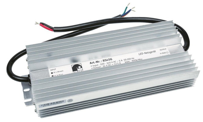RUTEC LED Netzgerät 24V 300W IP67  85456  PFC Aktiv Blindstromkomp. 250x100x38m