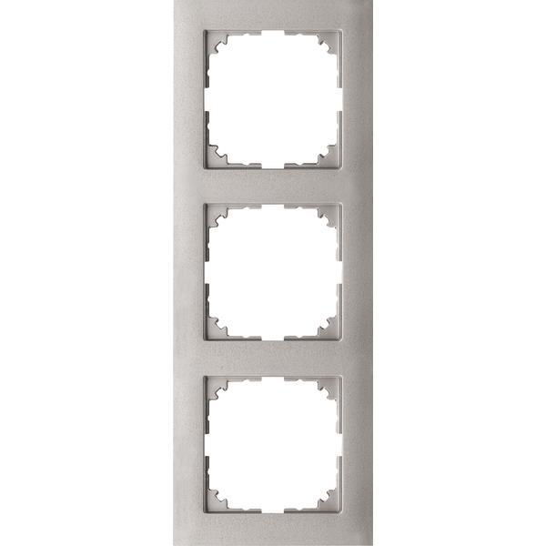 Merten M-Pure-Rahmen 3fach  MEG4030-3660 aluminium