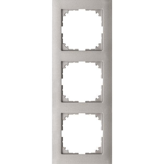 Merten M-Pure-Rahmen 3fach  MEG4030-3660 aluminium