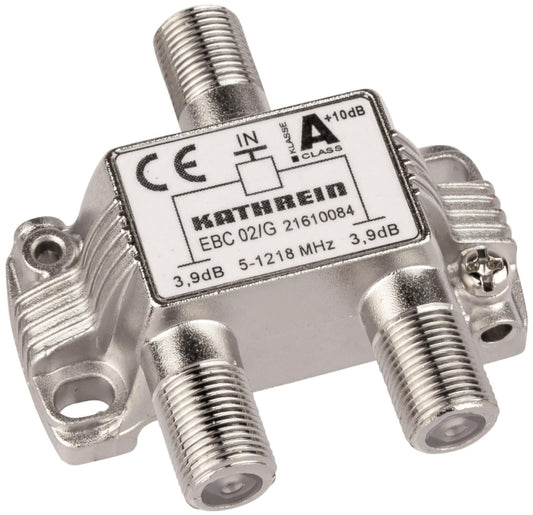 KATH Verteiler 2-fach           EBC 02/G     3,9dB 5-1218MHz            21610084