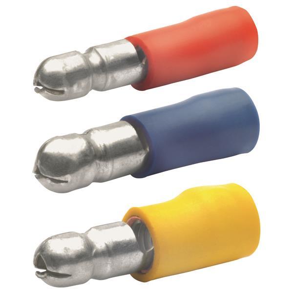 KLAU Rundstecker rot                1020     0,5-1qmm