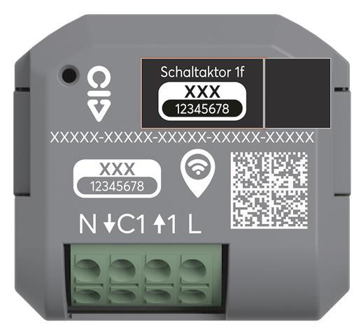 BJ Schaltaktor 1-fach UP      62811 U-WL Wireless