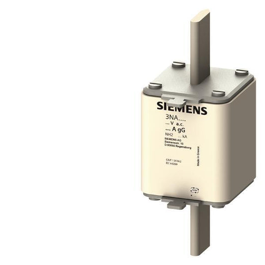 Siemens 3NA3252 NH2 315A 500VAC/440DC    gL/gG Sicherung spannungsführend