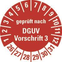 HEIN 185696                              Prüfpl.DGUV3,26-31,r,PF,Ø30mm,500/ROL