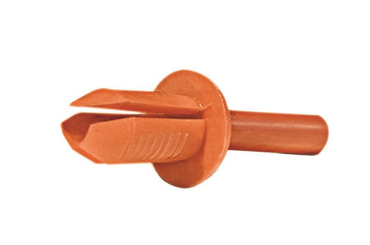 Hellermann HTWD-R6-PA6-OG(500) Spreiz-   niet f.Kanal 6.0-6.4mm orange 181-42500