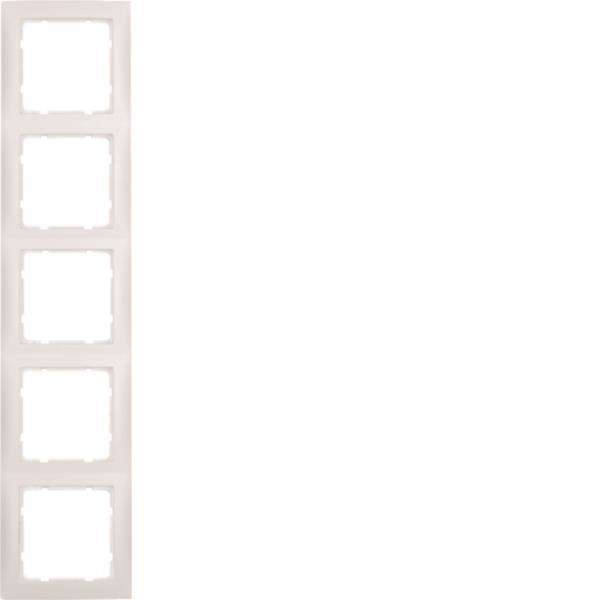 BER S1 Rahmen                   10159909    5fach polarweiss matt