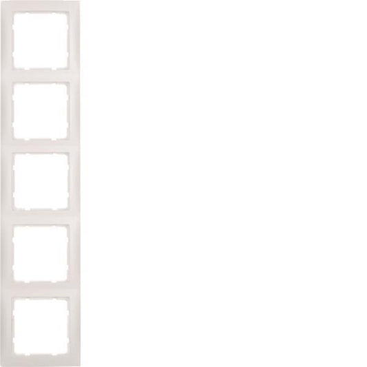 BER S1 Rahmen                   10159909    5fach polarweiss matt