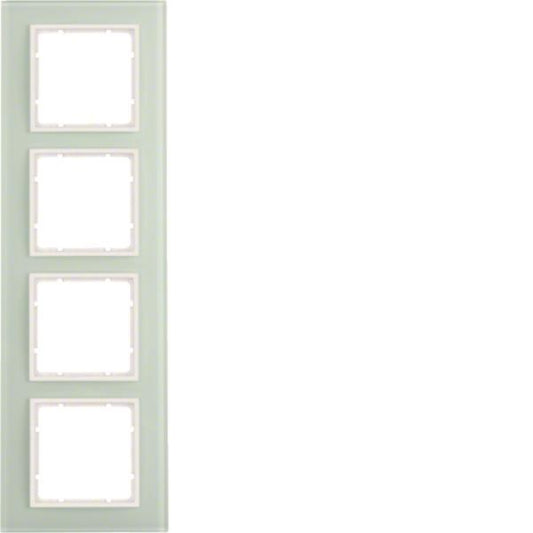 BER B7 Rahmen                   10146909    4fach Glas polarweiss