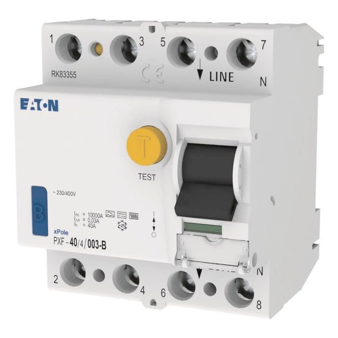 EATON PXF-40/4/003-B FI-Schalter, 300299 40A, 4p, 30mA, Typ B 300299