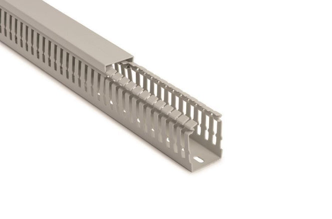Hellermann HTWD-HF-80x100-PC/ABS-GY      Verdrahtungskanal hfr grau 183-28010