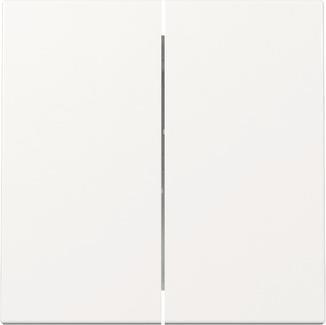 GIRA 329503 Wippe 2fach System 55        Reinweiß glänzend