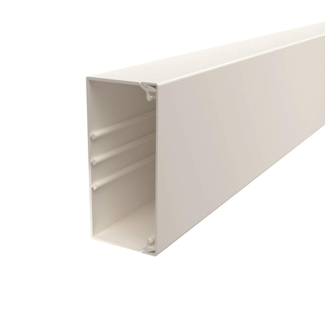 OBO WDK60130RW Wand-u.Deckenkanal        m.Bodenlochung 60x130x2000 PVC 6191223