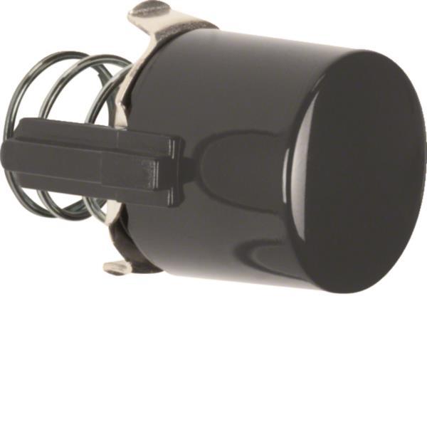 BER S1930 Tasterknopf für Druck-  122501    taster und Lichtsignal E10 schwarz