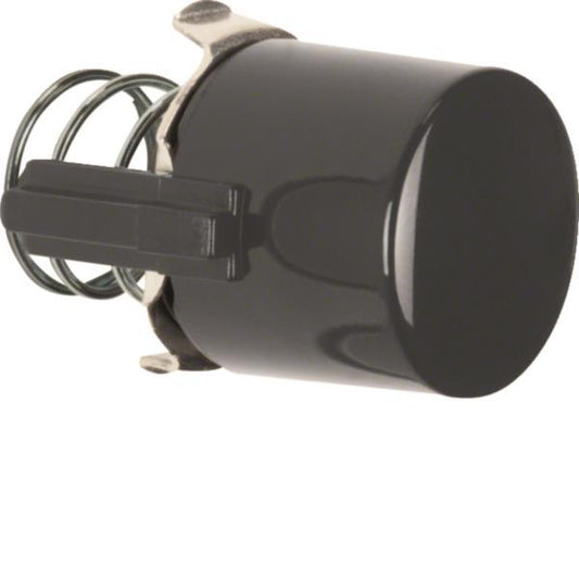 BER S1930 Tasterknopf für Druck-  122501    taster und Lichtsignal E10 schwarz