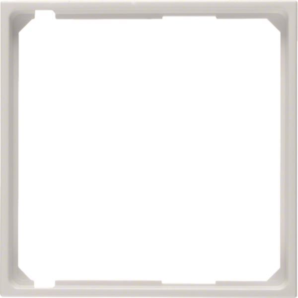 BER S1 Zwischenring für         11098989    Zentralplatte polarweiss glänzend