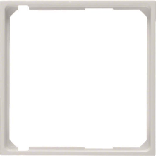 BER S1 Zwischenring für         11098989    Zentralplatte polarweiss glänzend