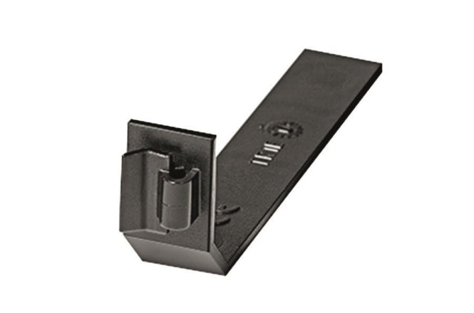 Hellermann HTWD-NFWR-ABS-BK(100)         Drahthalteklammer schwarz 181-10020