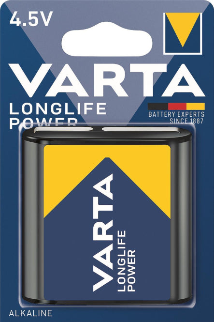 VARTA LONGLIFE Power Normal 4,5V    4912 *** Blister a 1 Stück ***    04912121411