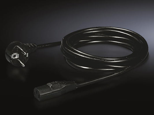 Rittal Anschlusskabel 230V    DK 7200210 m.Schukostecker+Kaltgerätestecker