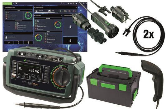 Gossen Gerätetester Set  SECUTEST ST PRO Profipaket EL1 SK2 L-Boxx          M708B