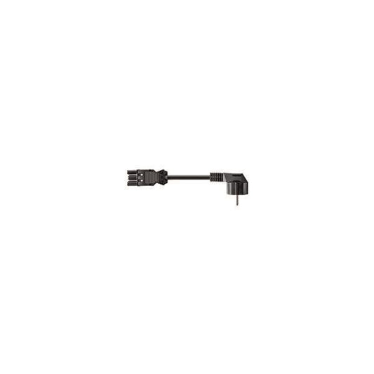 Bachmann Gerätezuleitung Schuko  375.075 GST18 2m schwarz
