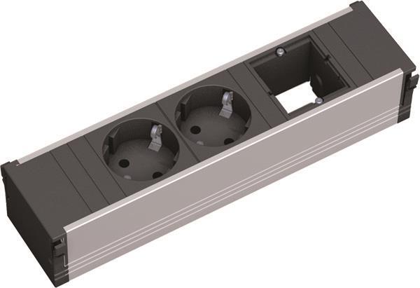 Bachmann CONI 2xSchuko 1xABD     912.003