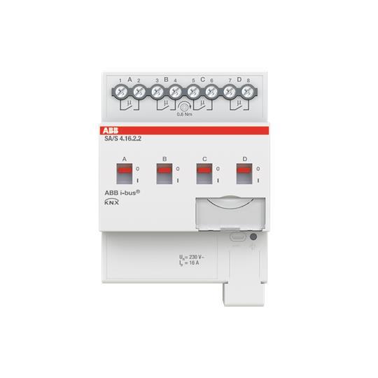 ABB Schaltaktor 4fach 16 A  SA/S4.16.2.2 REG 2CDG110262R0011