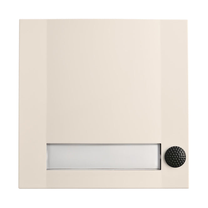 GRO AP Kontaktplatte               51103    Domolux WS/SW 1fach weiss/schwarz