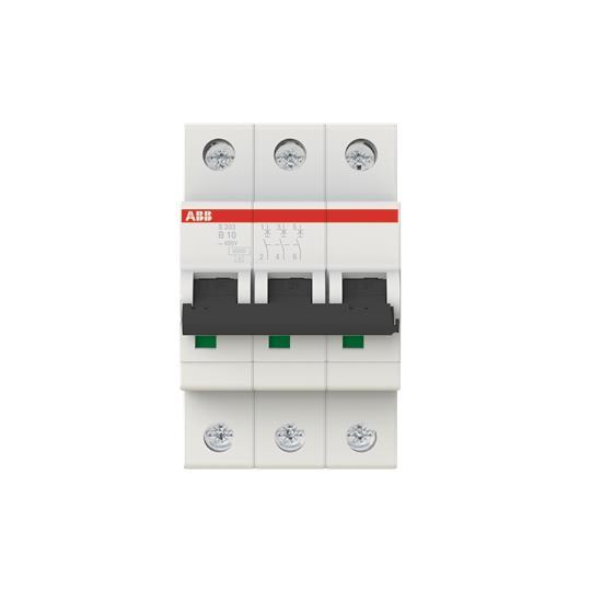 ABB Compact Automat             S203-B10    62 3-polig GH S203 0001 R0105