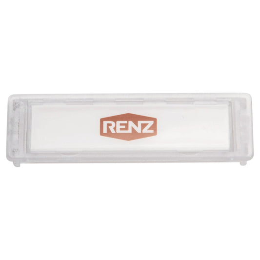 RENZ Namensschild 92          97-9-82016     75x22mm transparent