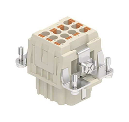 ILME Buchseneinsatz Gr.44.27    CQEYF 10 10P+PE AXYR  push-in Anschluss 16A 500V