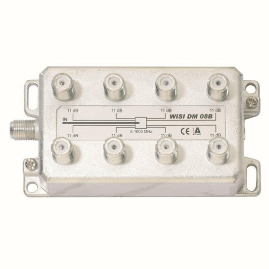 WISI Verteiler 8-fach              DM08B     5-1000MHz 11dB