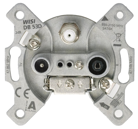 WISI Antennendose Stich 3-fach     DB53D     <2dB
