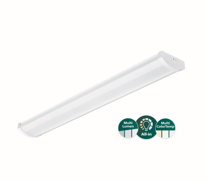 PHIL Anbaul. CoreLine Fastset IP44 L1160 3000/3450/4100/4800lm 3K/4K opal inkl DV