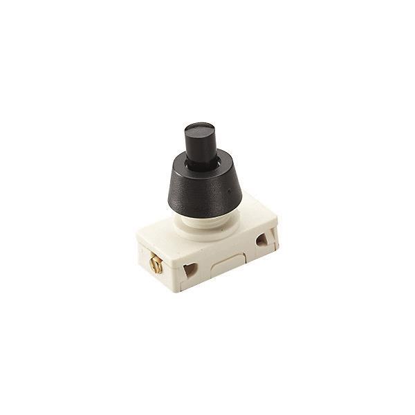 Bachmann Druckknopfschalter sw   924.138 Serie 3030 1pol Ausschalter