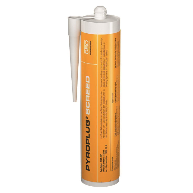 OBO FBA-SP Brandschutz-Spachtelmasse in  ** Kartusche 310ml braun 7202322