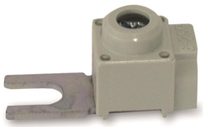 FTG Anschlussklemme Gabel isol.  802/114 längs f.Phasenschiene 25qmm AEG AS25GI