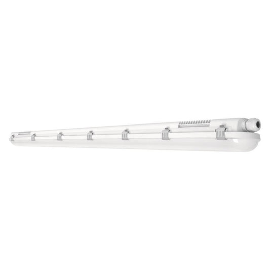 LEDV DAMP PROOF VALUE FR-Leuchte IP65 PC 25W 3000lm 4000K 1500x77x66mm (1x58W)
