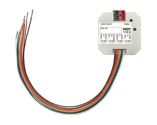 MDT SCN-RT4UP.01 Temperaturregler 4fach  UP f.PT1000 Sensoren
