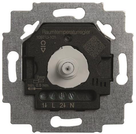 BJ RTR Raumtemperaturregler   1097 U-101 Einsatz Wechsler Drehregler