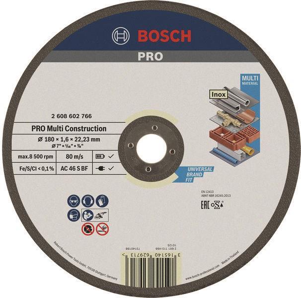 Bosch Trennscheibe gerade     2608602766 Rapido Multi Cont. ACS 46 V BF 180mm 1,6