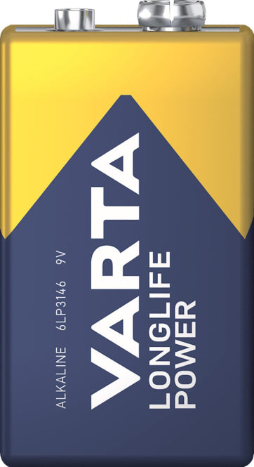 VARTA LONGLIFE Power E-Block 9,0V   4922      Kartonware / Tray      04922121111