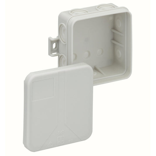 SPELS Abzw-Kasten leer              SD 7 **    33290701 grau rote Reihe