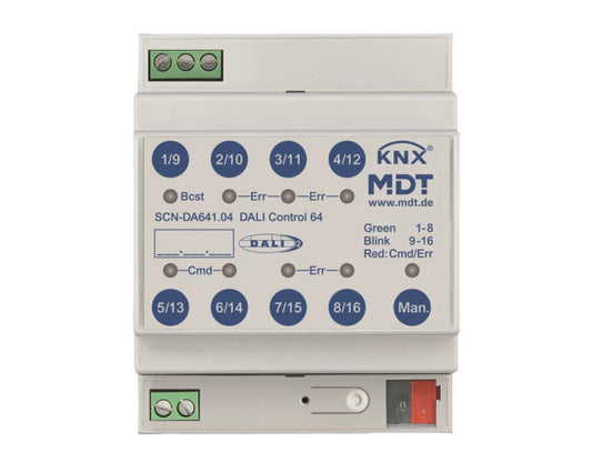 MDT SCN-DA641.04 DALI Control 64 Gateway 4TE REG