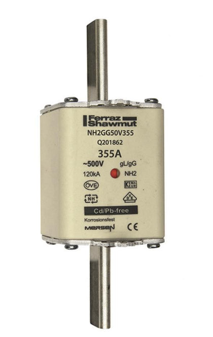 Mersen 1B281.000000 NH2 355A gG 500V     NH-Sicherung sfü spannungsführend