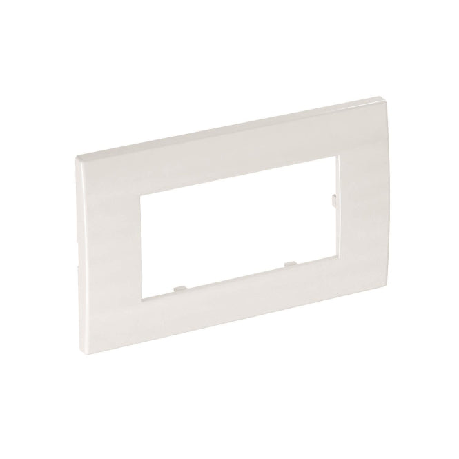 OBO AR45-F2 RW Abdeckrahmen Modul 45     2fach 84x140mm PC rws RAL9010 6119342